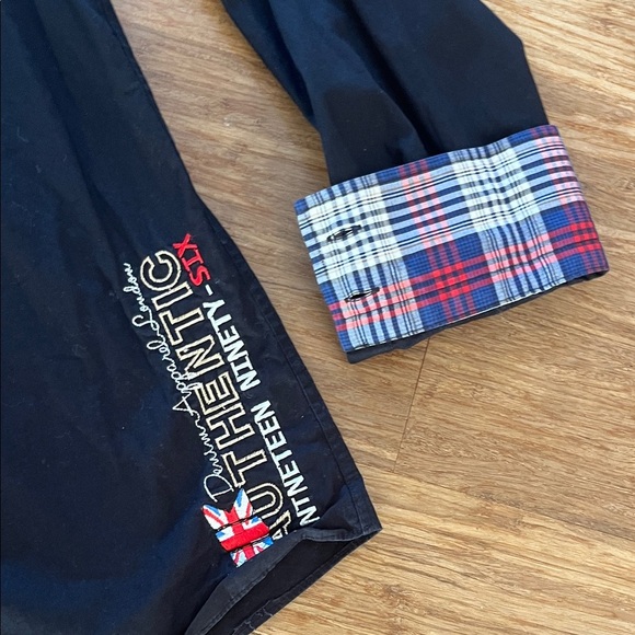 Cipo & Baxx Black Button Down embroidered Shirt, L - Picture 7 of 8